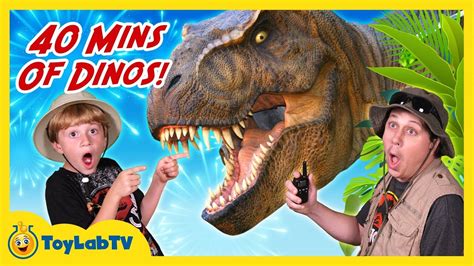 dinosaur yoys|youtube kids videos dinosaurios.